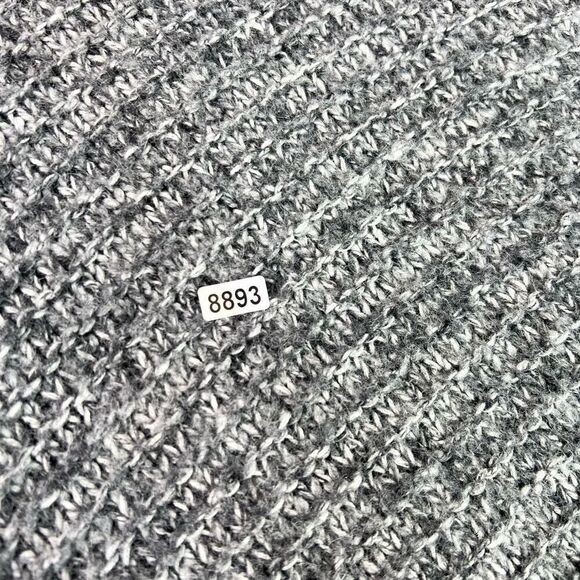 J Jill Cardigan Sweater Womens Medium Gray Mohair Wool Cashmere Pockets Button - Picture 10 of 10